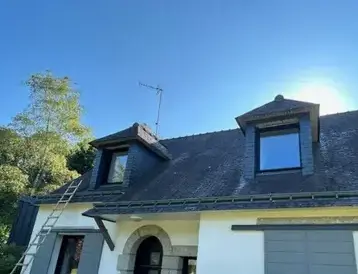 démoussage de toiture Belle Île en Mer-3