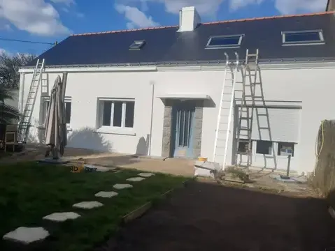 démoussage de toiture à Brech - image 2