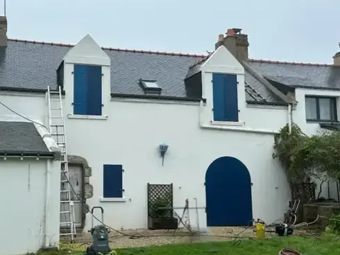 démoussage de toiture à Brech - image 4