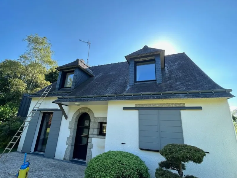 demoussage de toiture sainte anne d auray